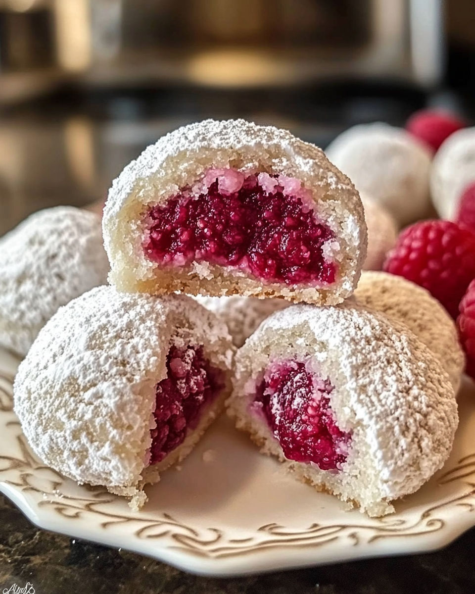 Almond Snowball Cookies Christmas recipe