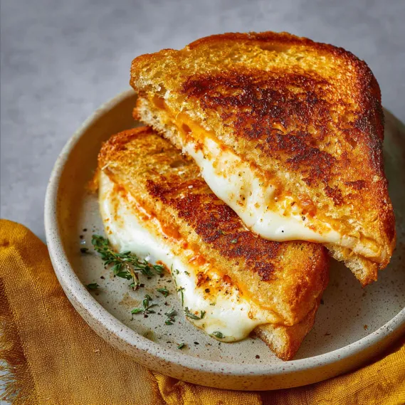 Almost-Perfect Grilled Cheese recipe