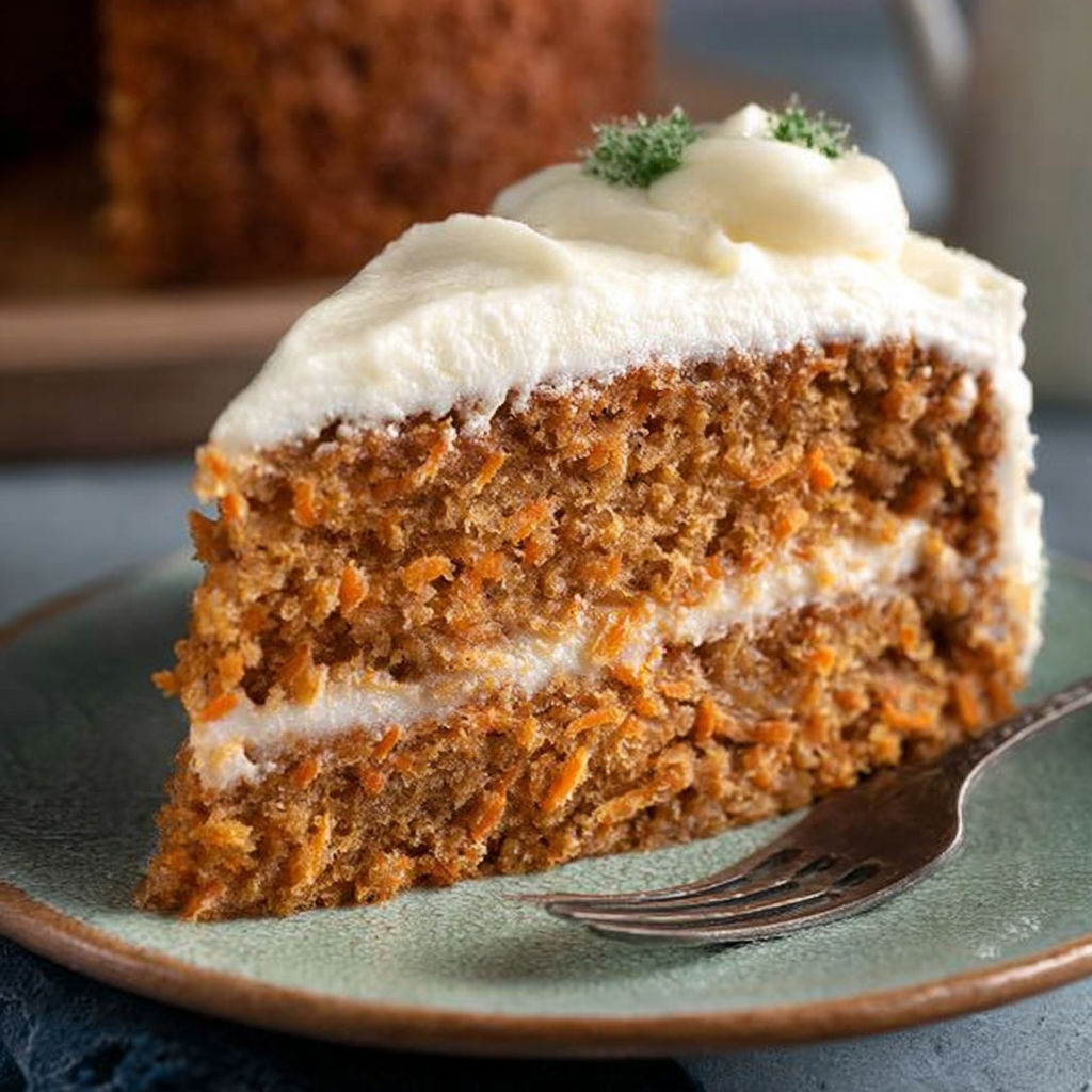 Amish Style Moist Carrot Cake recipe