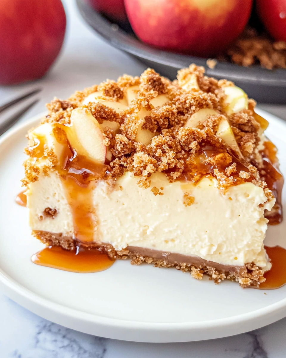 Apple Crisp Cheesecake Delight recipe