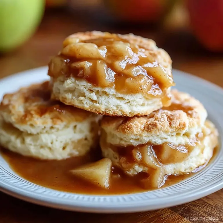Apple Pie Biscuits Sweet Treat recipe