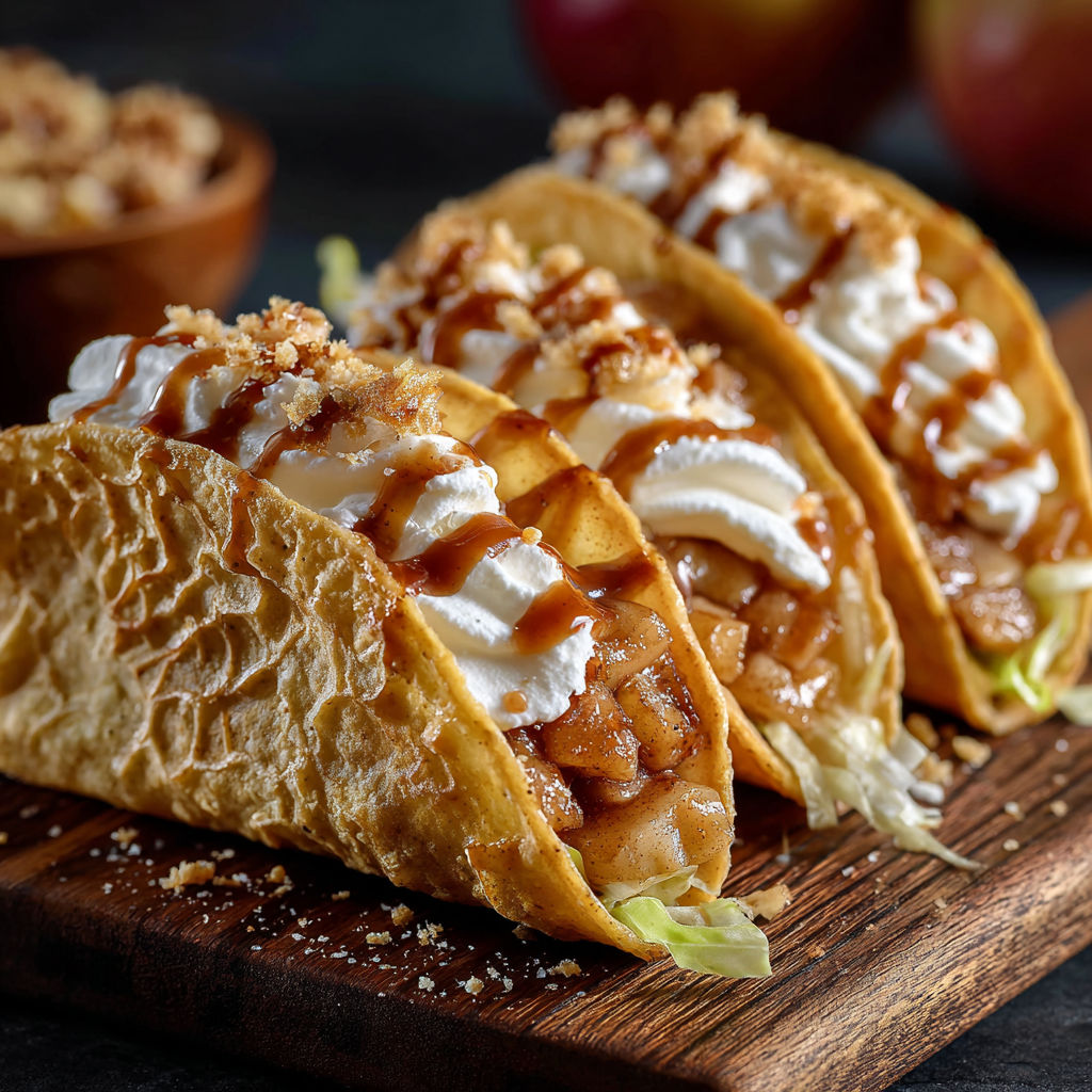 Apple Pie Tacos Delight recipe