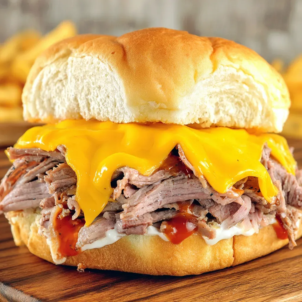 Copycat Arby's Beef Cheddar recipe