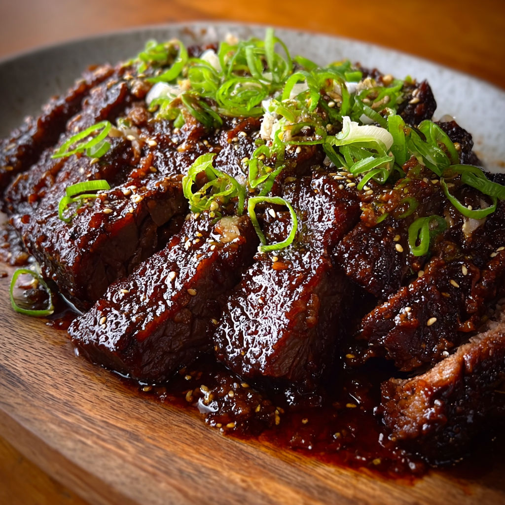 Sticky Asian BBQ Chuck recipe