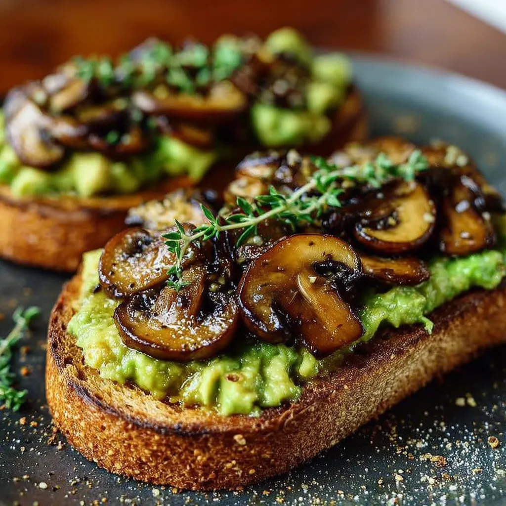 Garlic Avocado Toast recipe