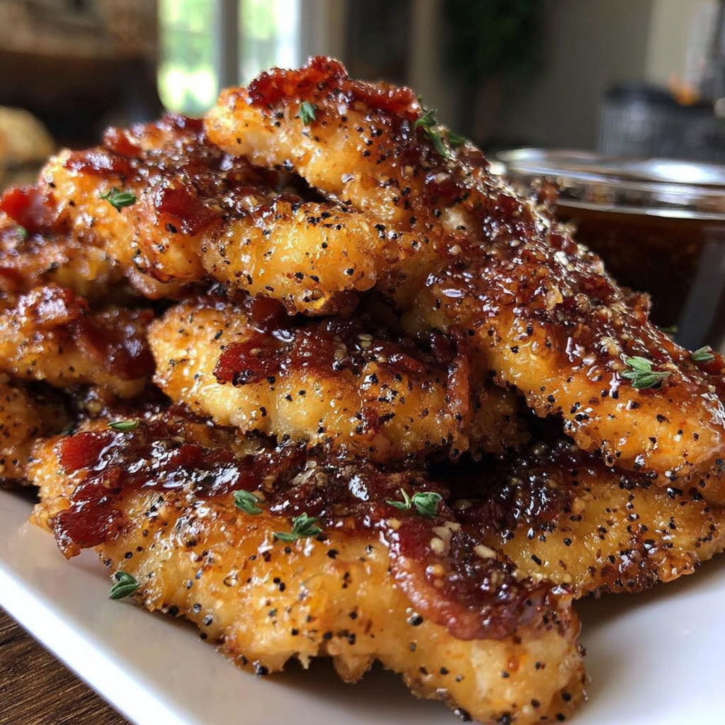 bacon brown sugar chicken tenders recipe