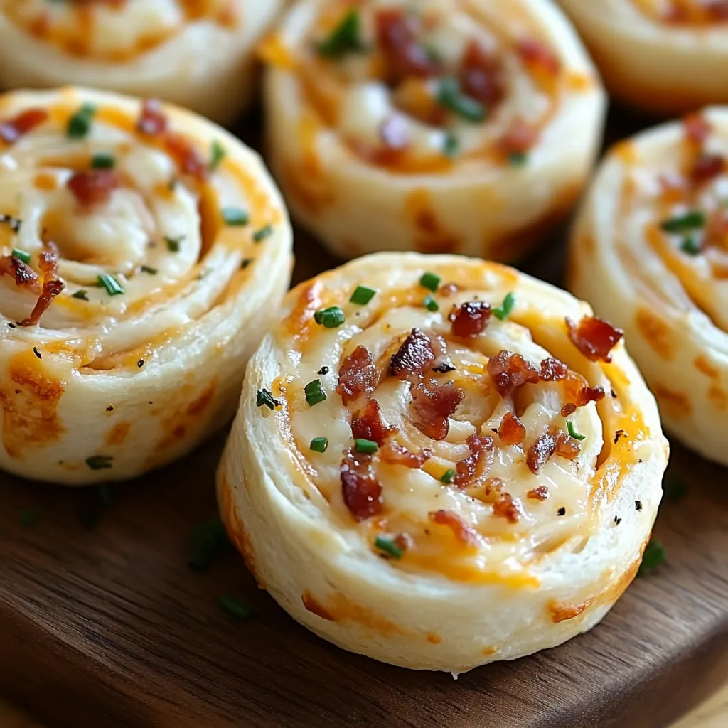 Bacon Ranch Cheese Spirals recipe