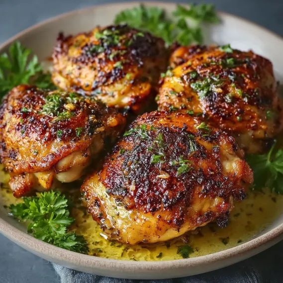 Baked Boneless Chicken Thighs recipe