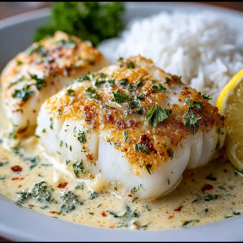 Baked Cod Coconut Lemon recipe