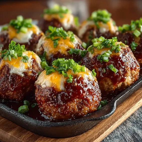 Baked Meatball School Lunch recipe