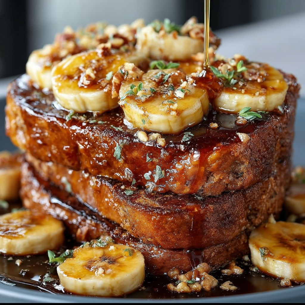Bananas Foster French Toast recipe