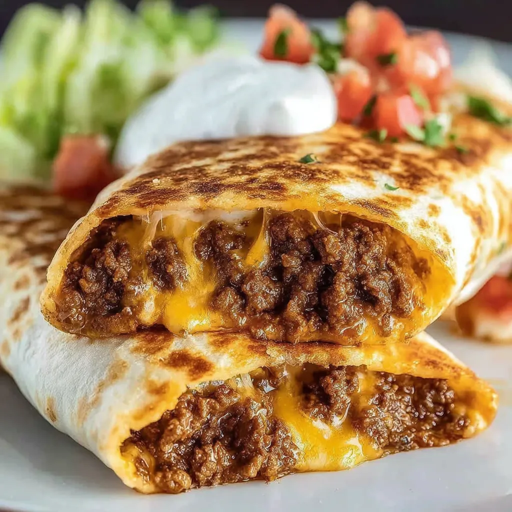 Beef Meximelt Cheesy Taco recipe