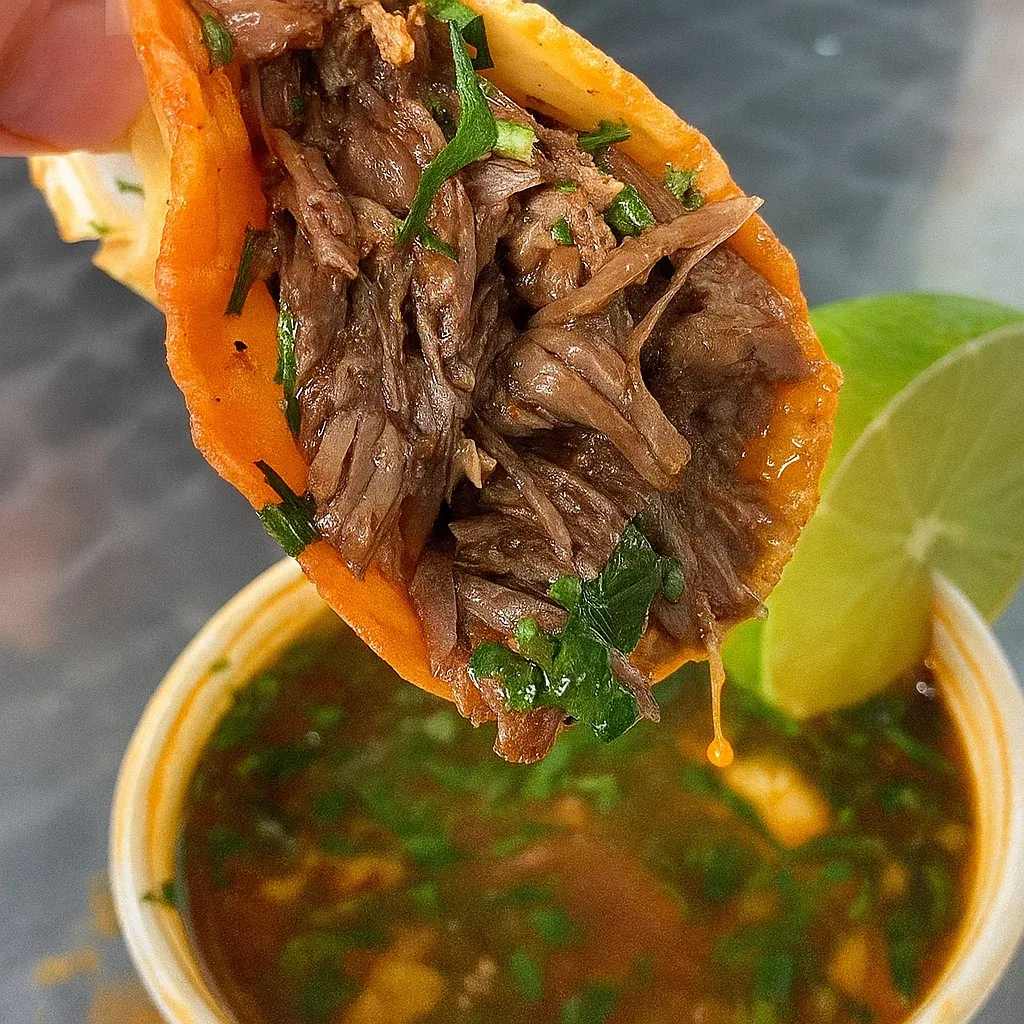Beef Birria with Quesadilla Dip recipe