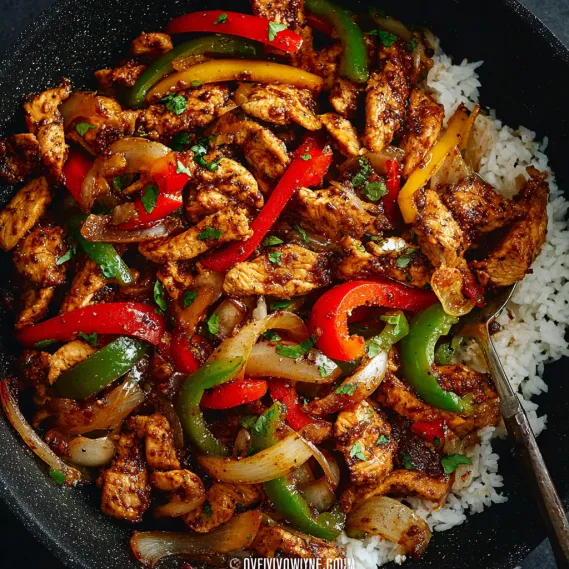 Black Pepper Chicken Bowl recipe