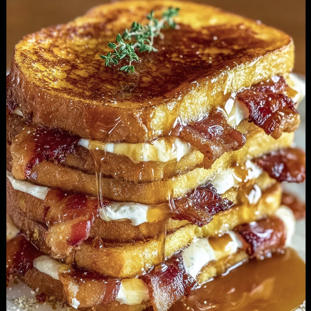 Bourbon Maple Bacon French Toast recipe