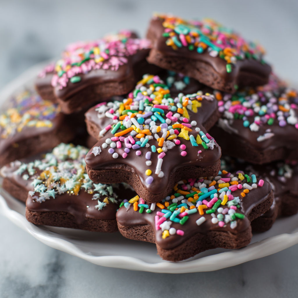 Brownie Roll-Out Cookies recipe