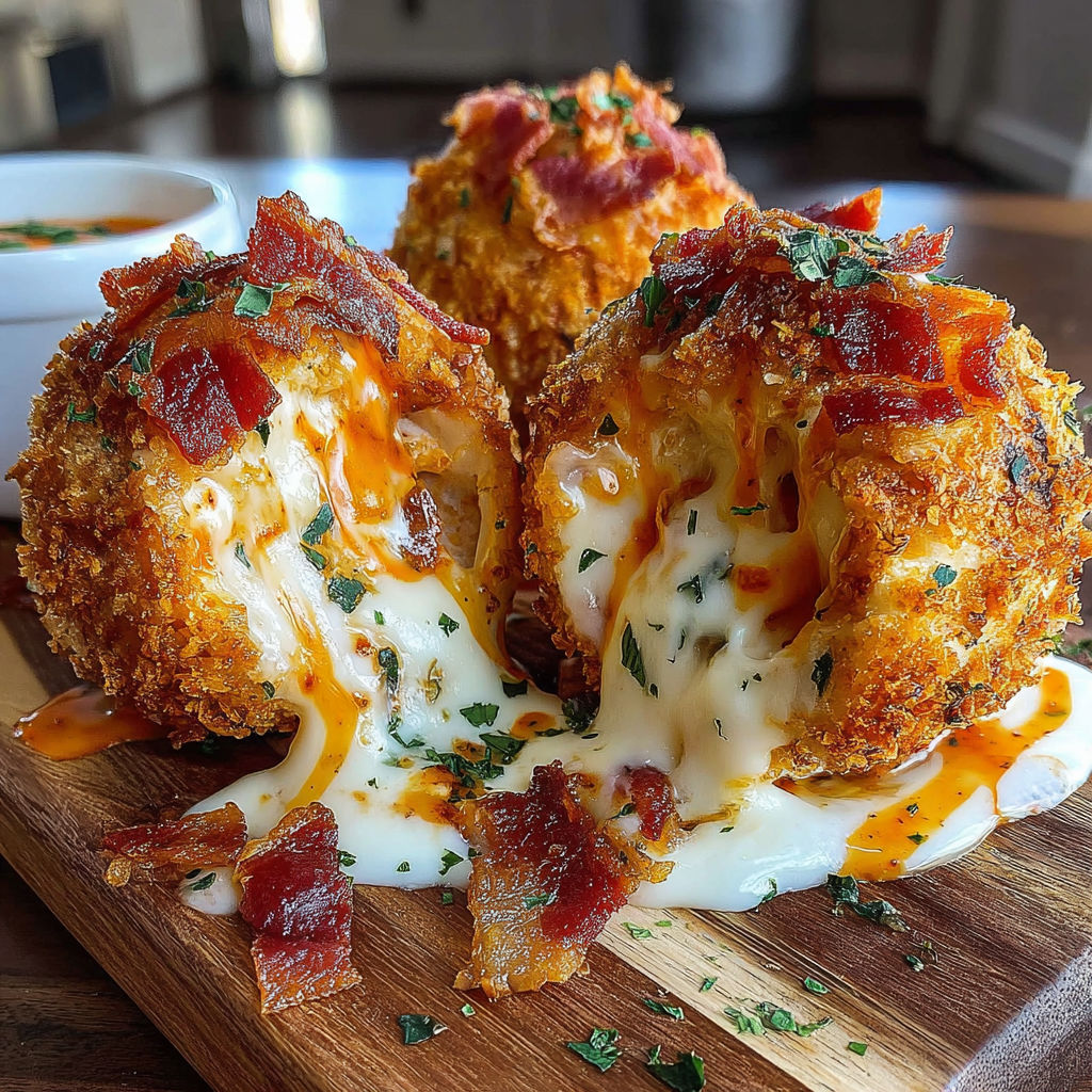 Buffalo Chicken Turkey Bacon Mozzarella recipe
