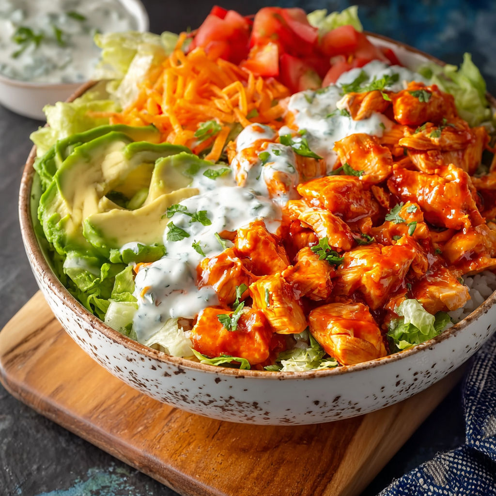 Buffalo Chicken Bowls recipe