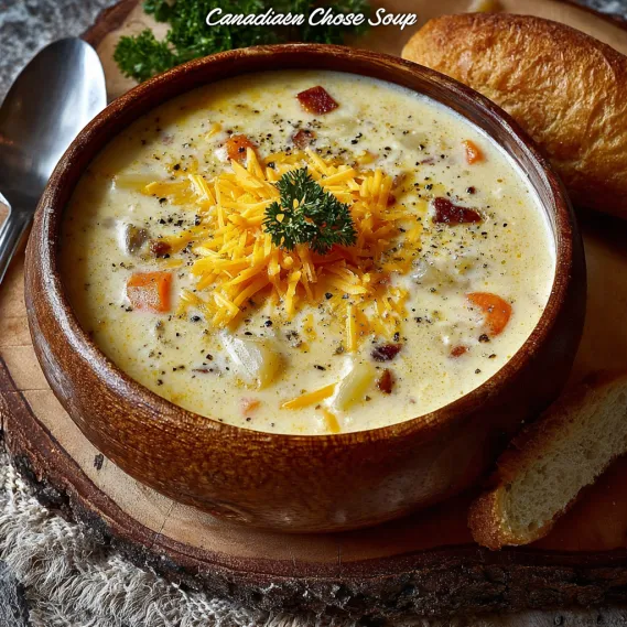 Canadian Cheese Ham Soup recipe