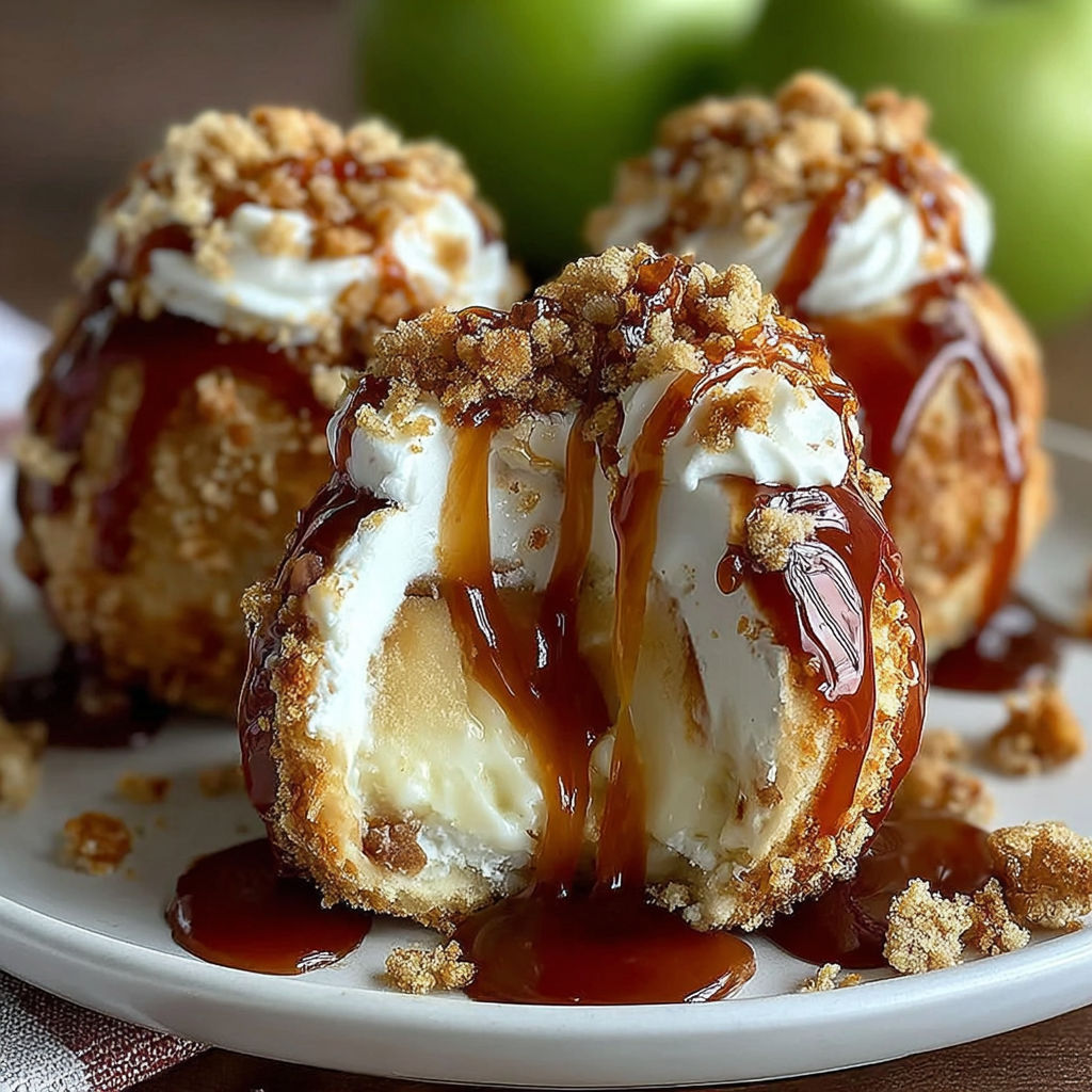 Caramel Apple Pie Bombs recipe