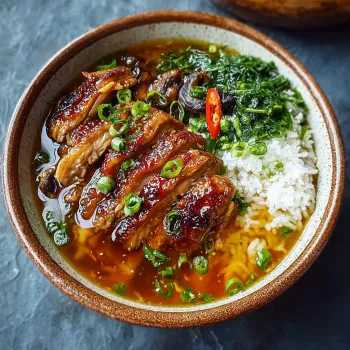 Caramelised Soy Chicken Garlic Ginger recipe