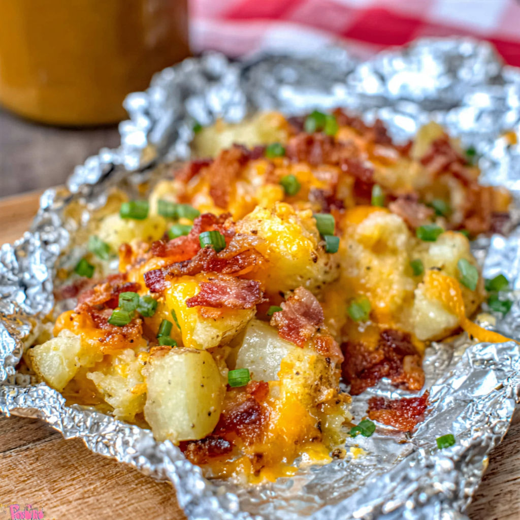 Cheddar Bacon Potato Packets recipe