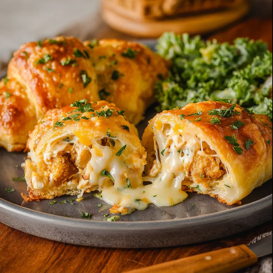 Cheesy Chicken Crescent Bake recipe