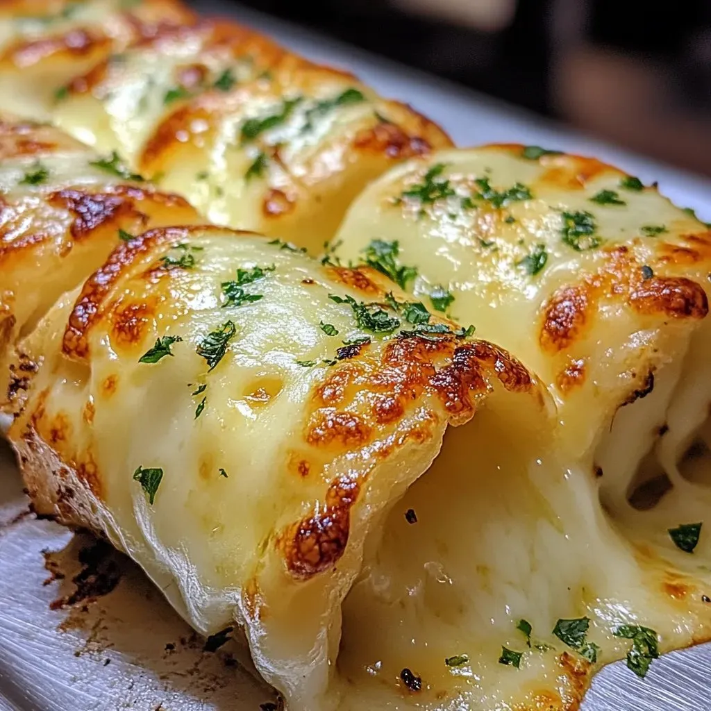 Cheesy Garlic Butter Rollups recipe