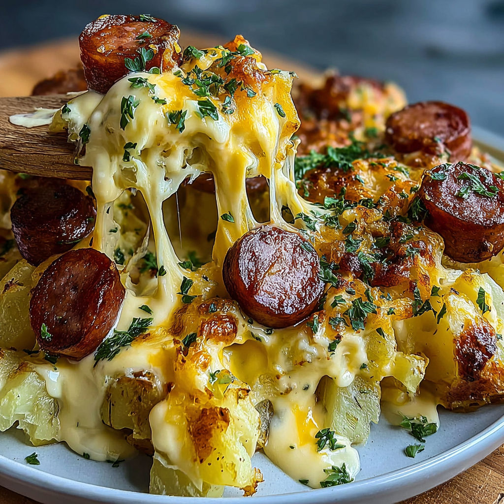 Loaded Cheesy Ranch Potato Bake recipe