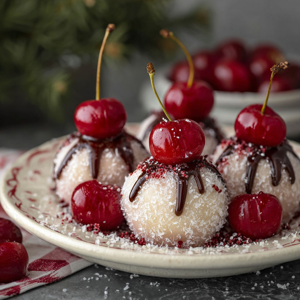 Cherry Bombs Chocolate Filled recipe