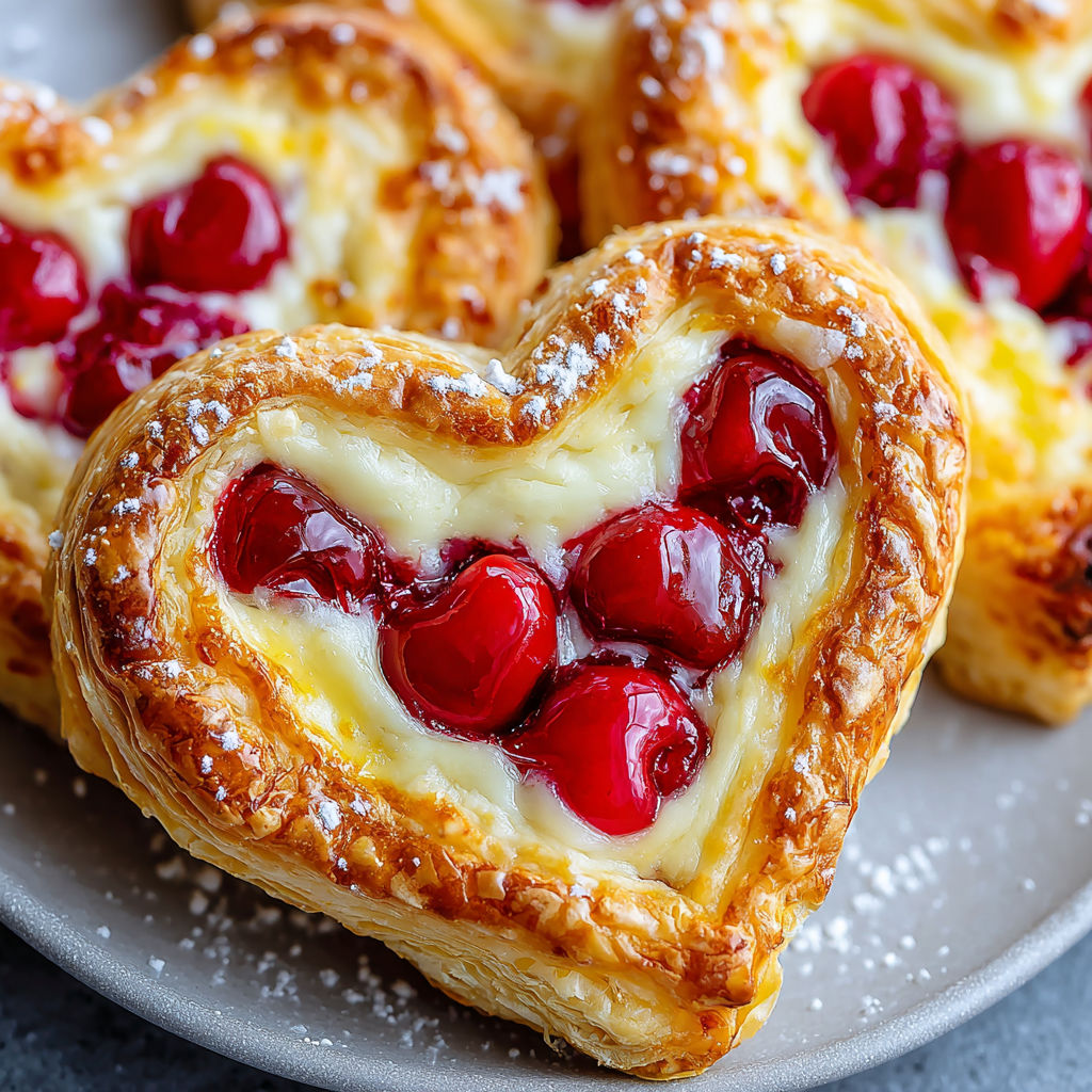 Cherry Cheese Danish recipe