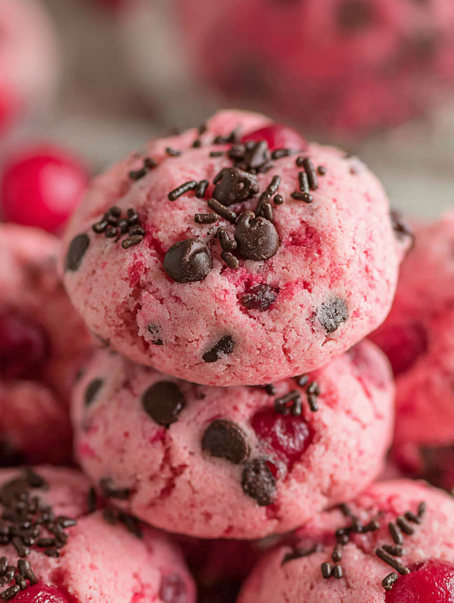 Cherry Chocolate Chip Cookies recipe