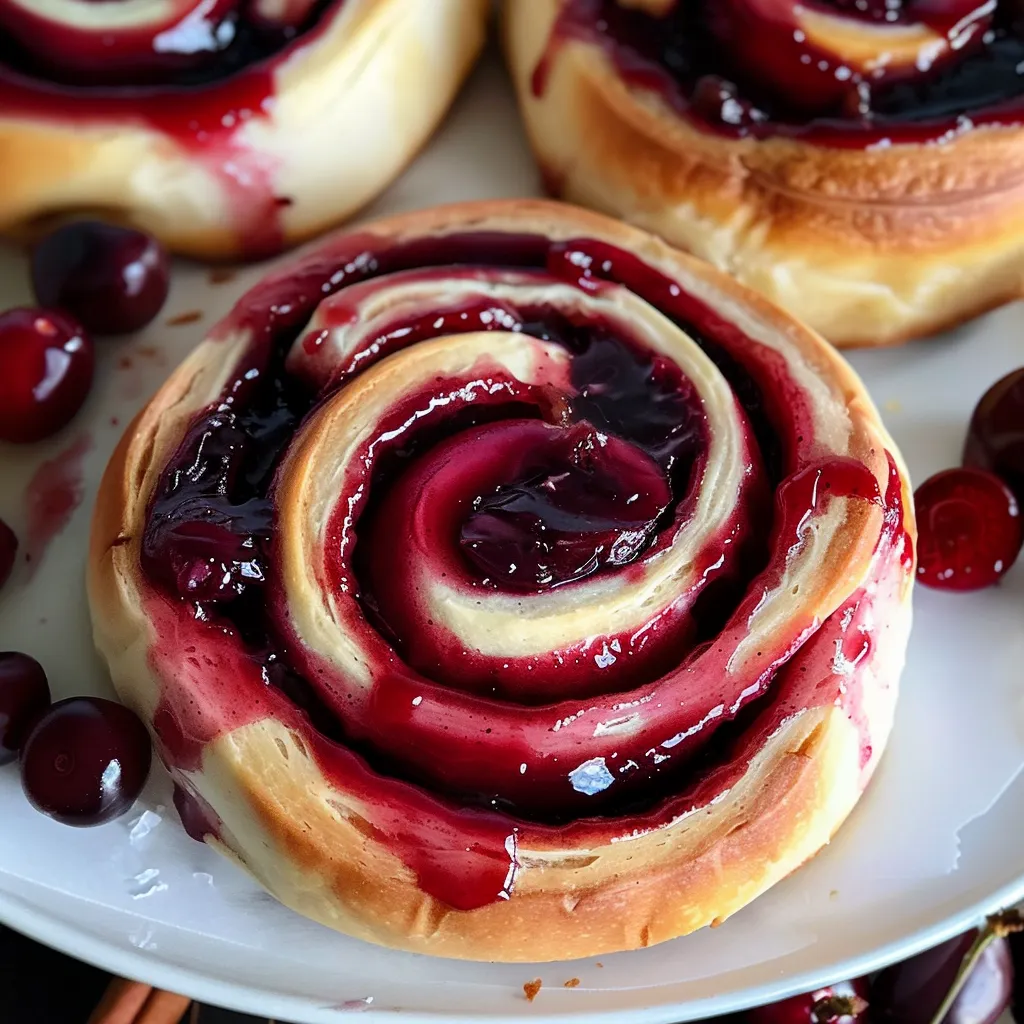 Cherry Cinnamon Rolls Filling recipe