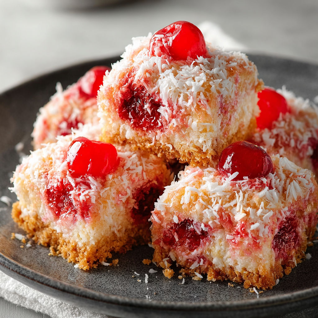 Cherry Coconut Treats Bar recipe