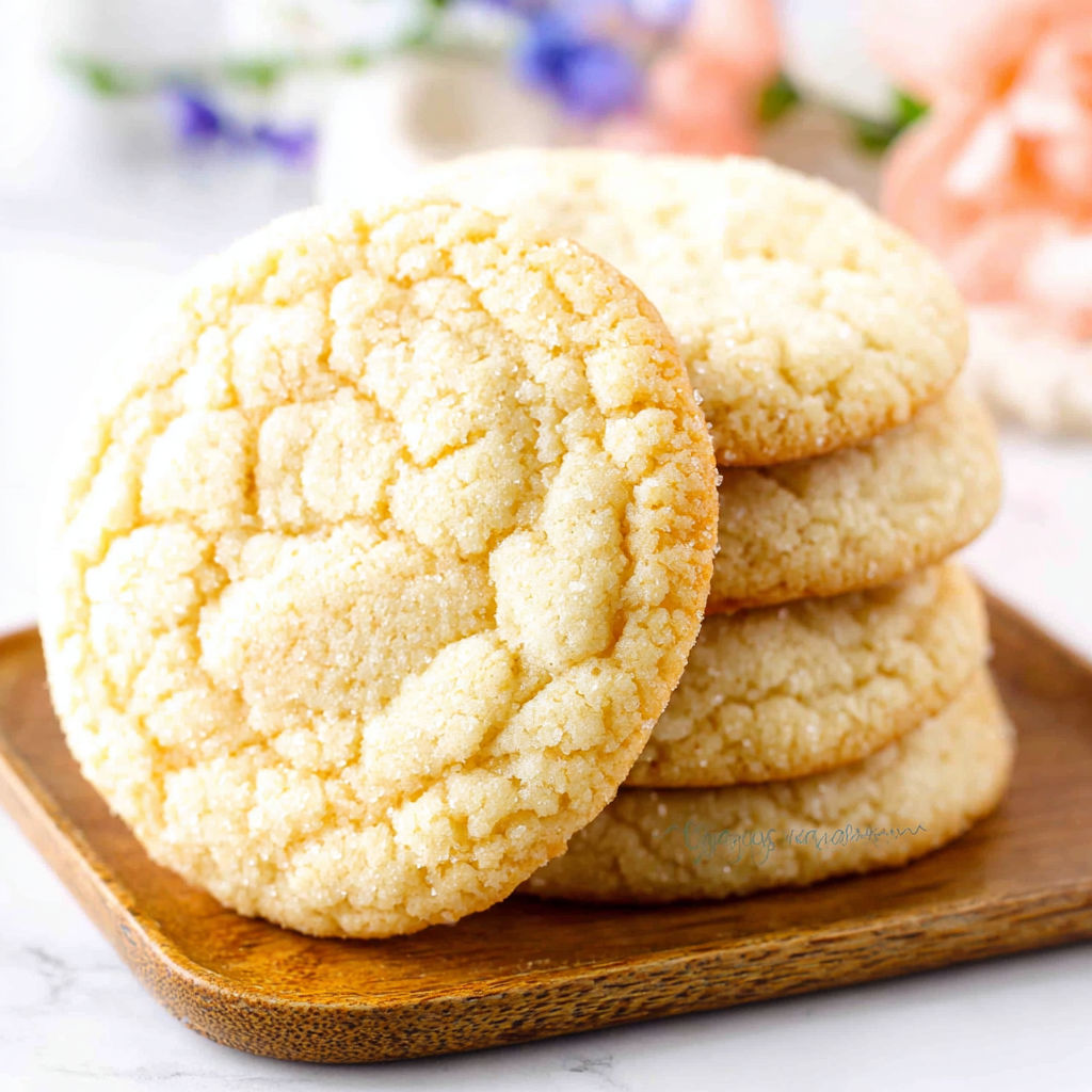 Chewy Sugar Cookies Soft Bake recipe