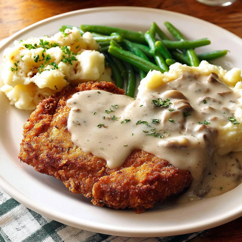 chicken-fried steak and gravy recipe