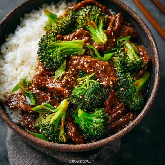 Chinese Beef and Broccoli recipe