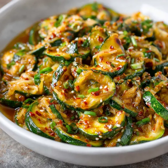 Chinese Zucchini Noodle Salad recipe