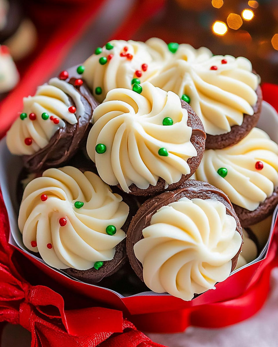 Classic Chocolate Dipped Butter Cookies recipe
