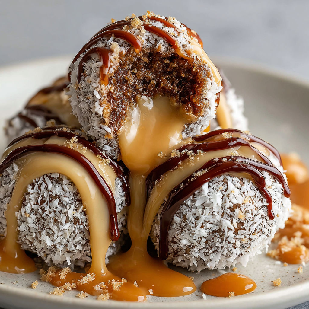 Chocolate Peanut Butter Snowballs recipe