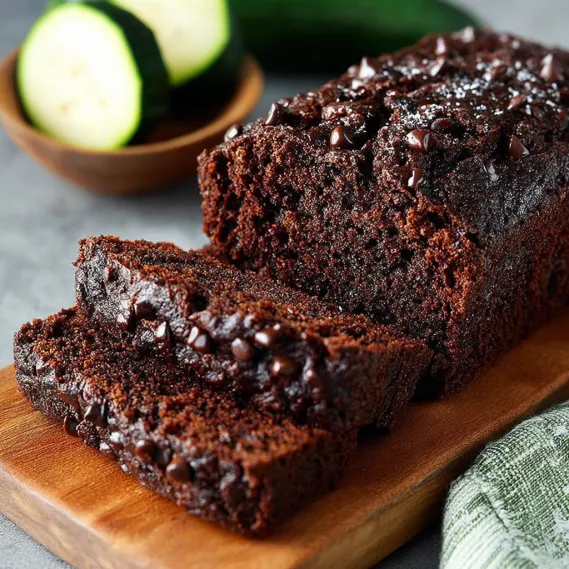 Chocolate Zucchini Bread Loaf recipe