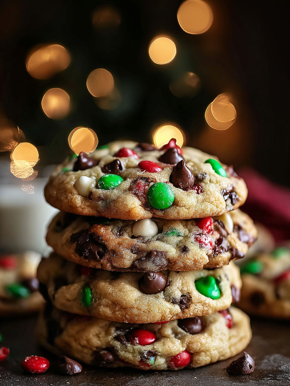 Christmas Chocolate Chip Cookies recipe