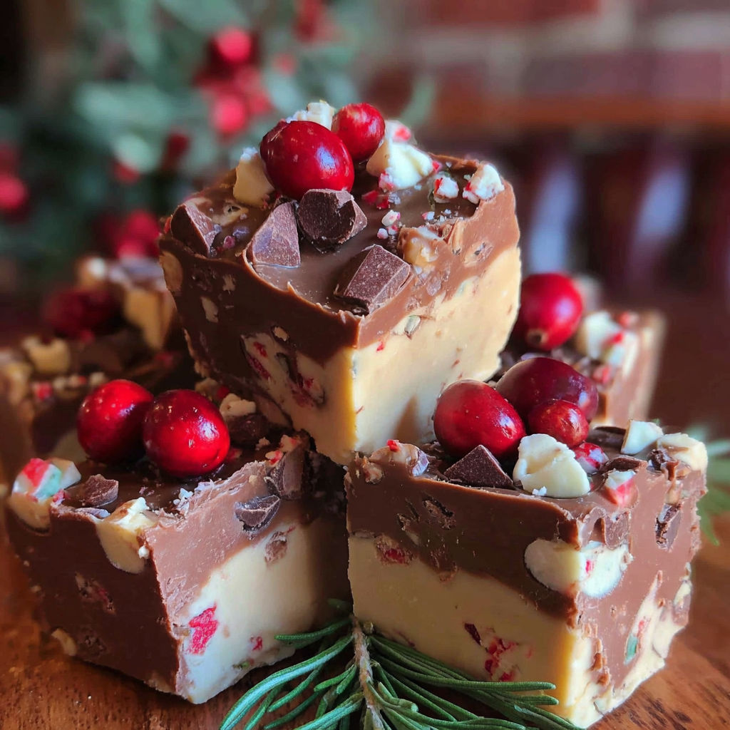 Christmas Fudge Chocolate Easy recipe