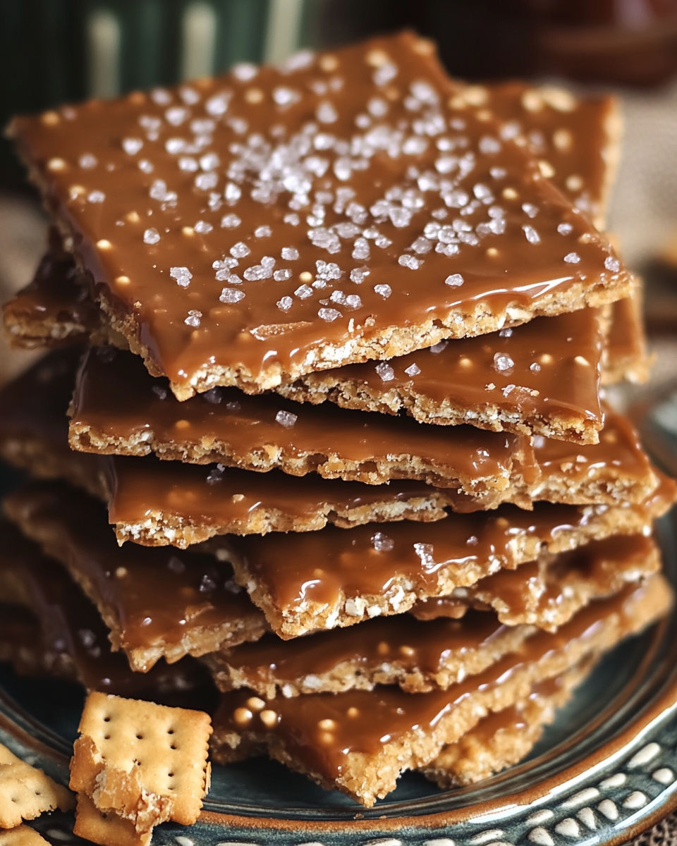 Christmas Crack Saltine Toffee recipe