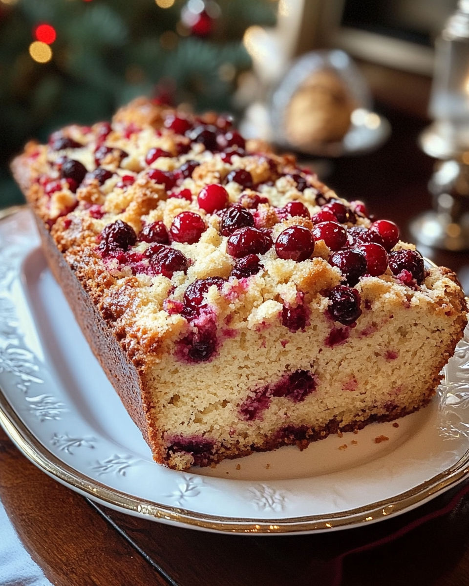 Christmas Cranberry Loaf Bread recipe