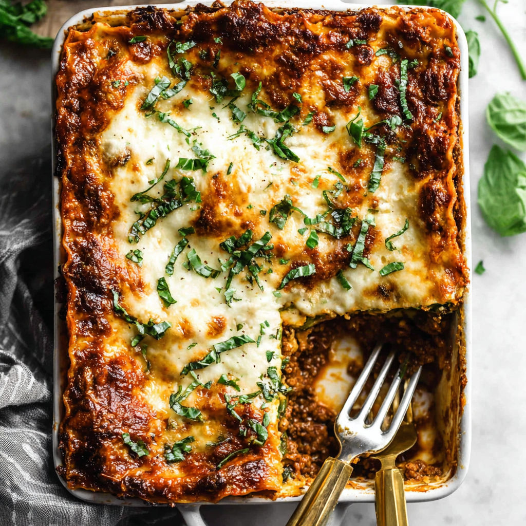 Christmas Eve Lasagna Bolognese recipe