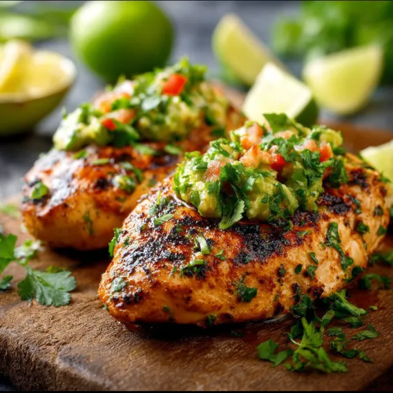 Cilantro Lime Grilled Chicken recipe