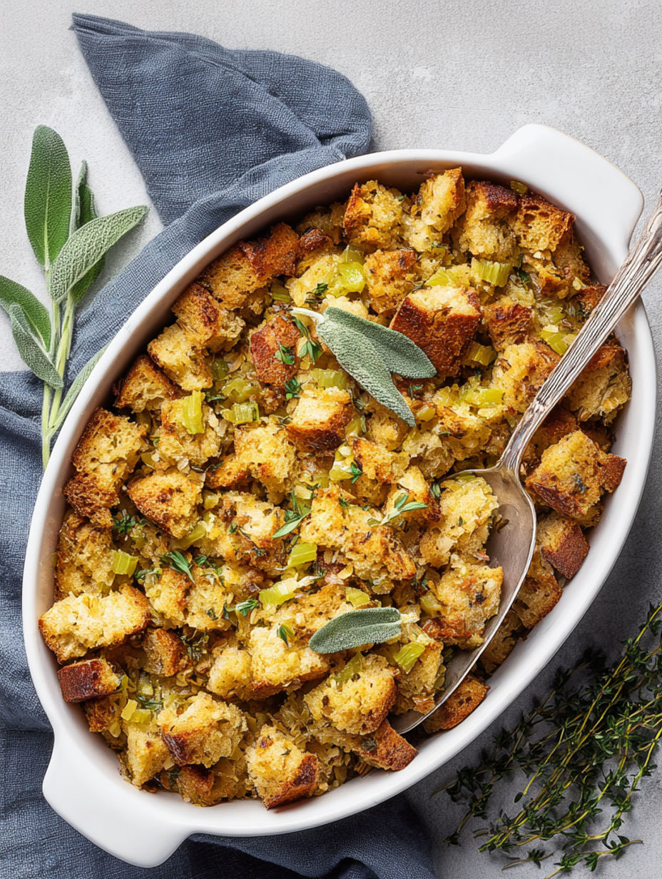 Classic Stuffing Thanksgiving Bread recipe
