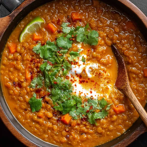 Coconut Curry Lentil Soup recipe