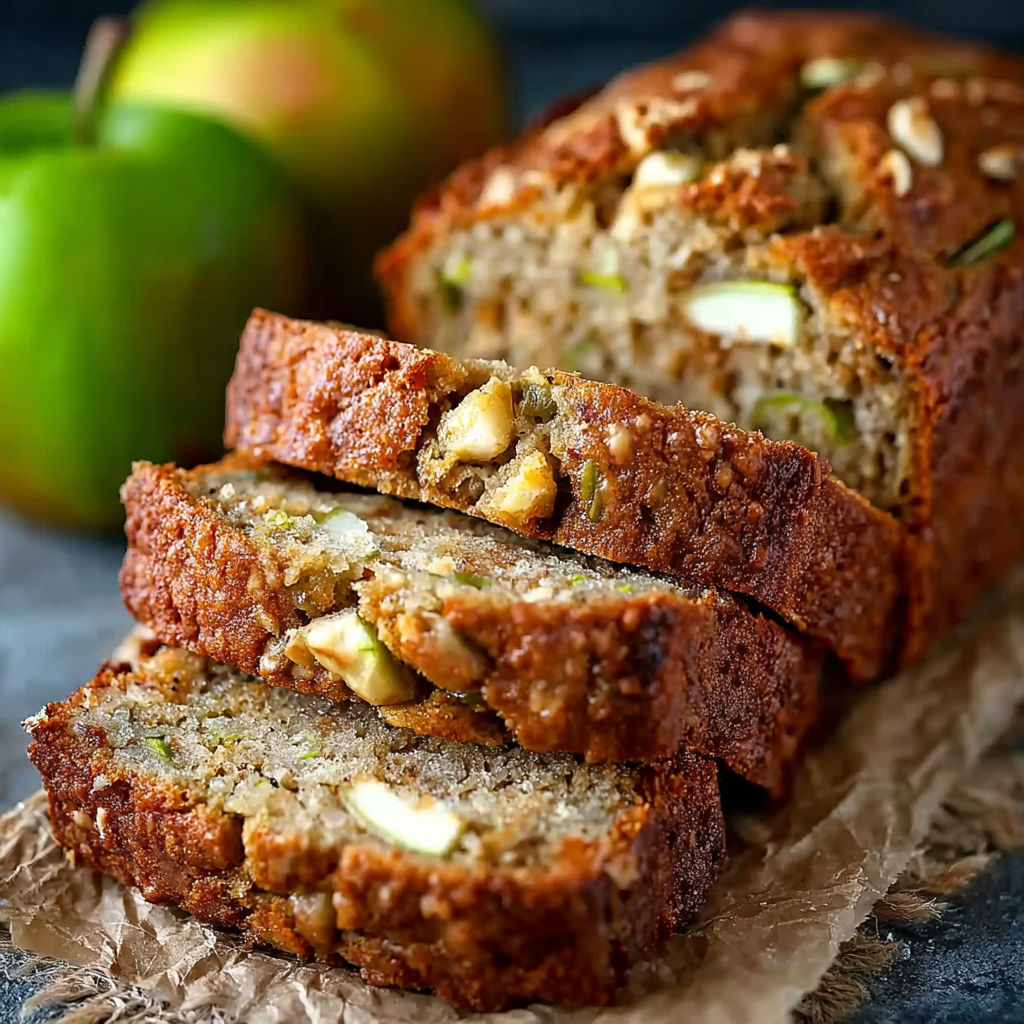 Cozy Spiced Apple Zucchini recipe